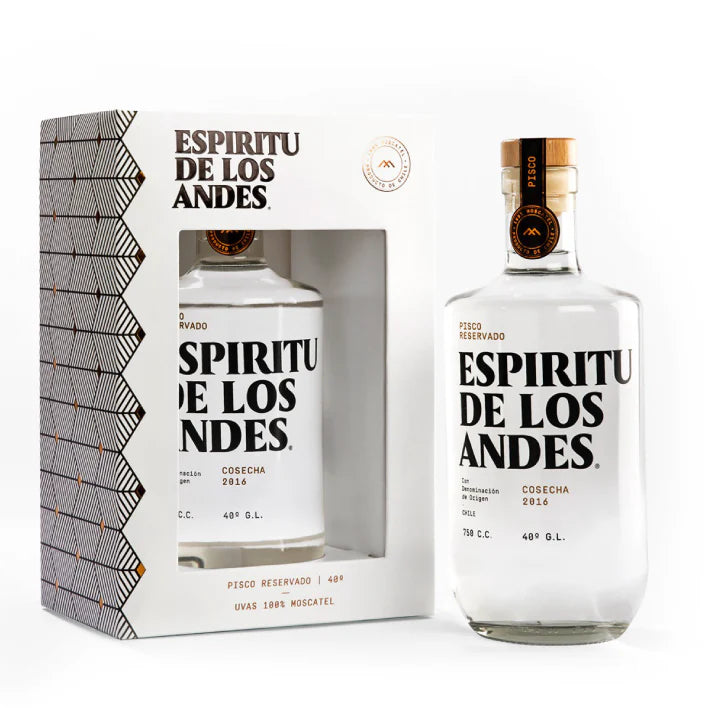 PISCO ESPÍRITU DE LOS ANDES 750CC